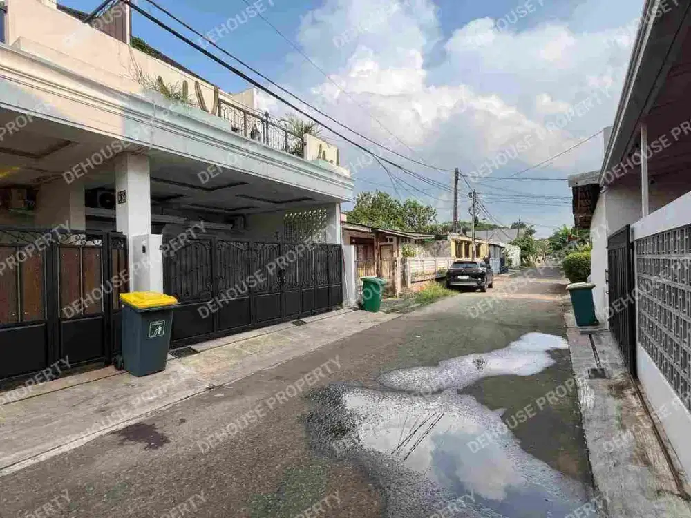 Rumah siap huni di Komplek Angkasa Puri Jatiasih bekasi bebas banjir 5 menit tol jatiasih