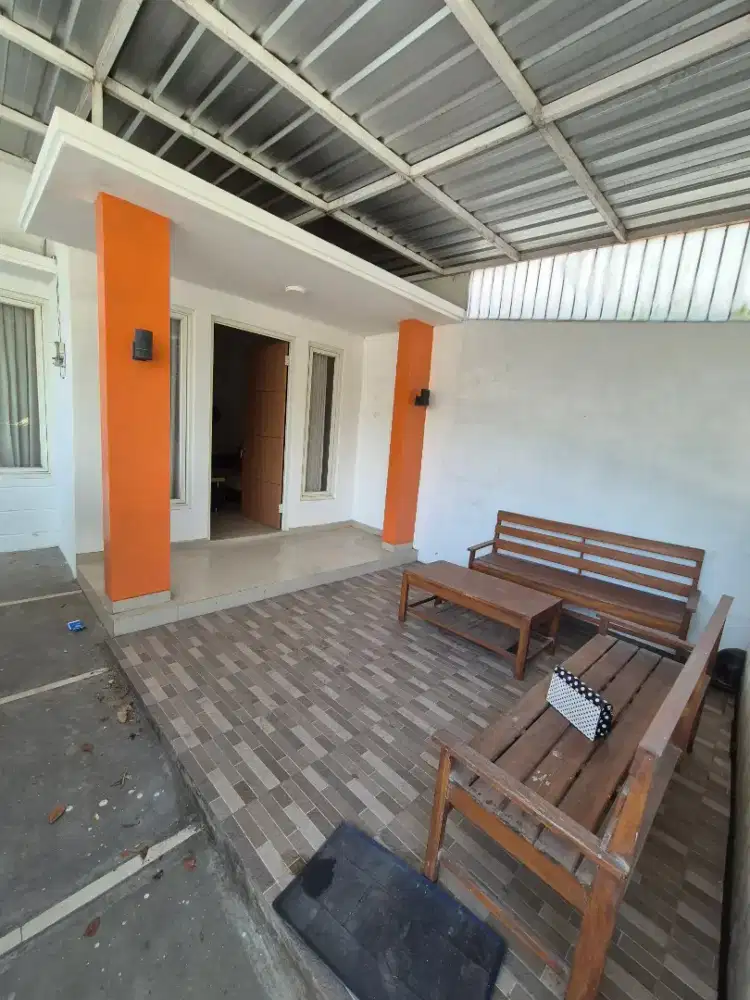 Rumah dijual, semi furnished