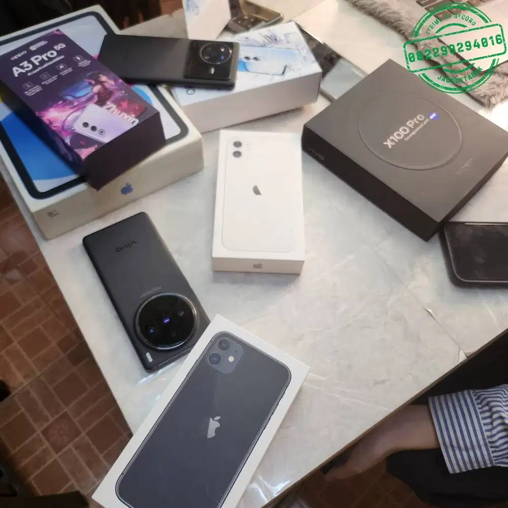 vivo x 100 pro 512gb lengkap ori mulus