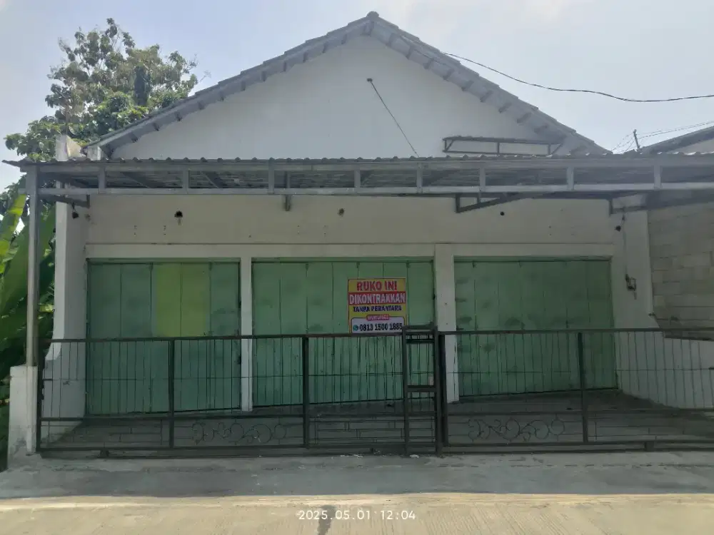 NEGO-DIJUAL/Disewakan ruko tempat usaha luas - strategis Purin Kendal