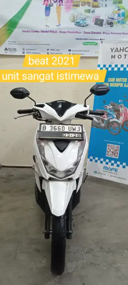 Beat 2021 mulussss bangeett low km