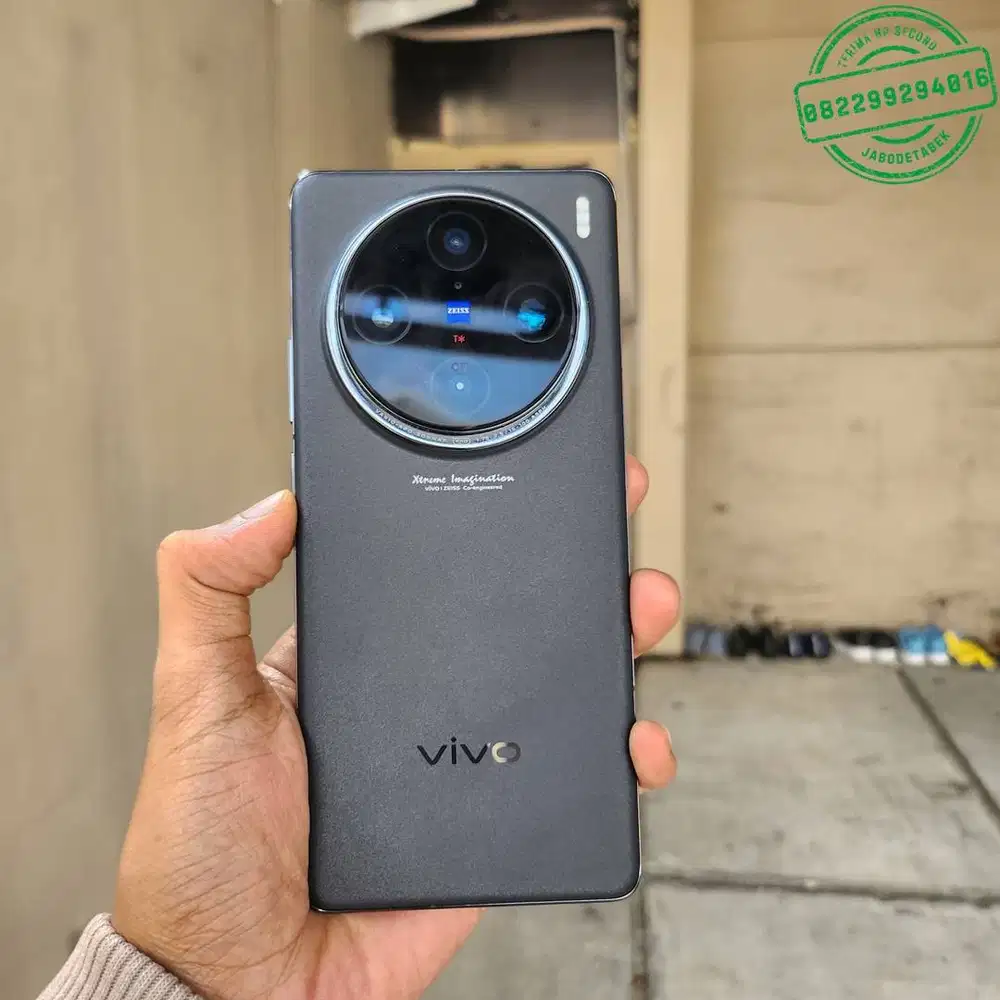 vivo x 100 pro 512gb lengkap ori mulus