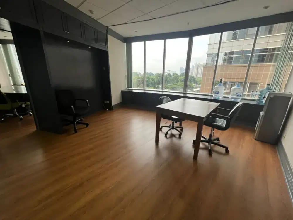 DISEWAKAN OFFICE SPACE MENARA SUDIRMAN FURNISHED VIEW GBK