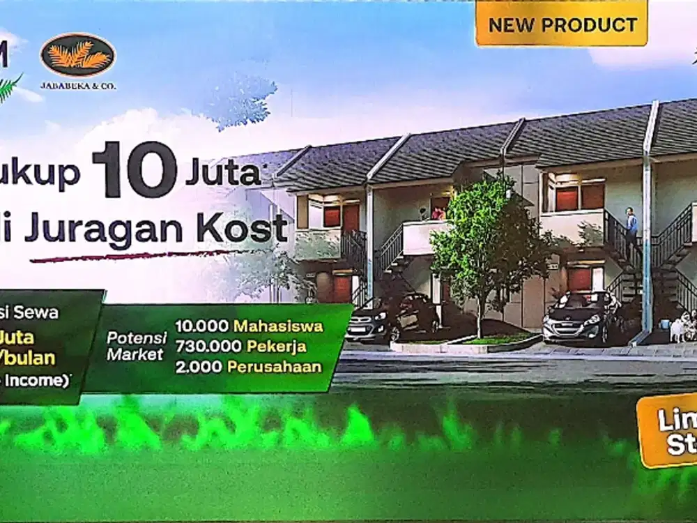 investasi rumah kos di kawasan berkembang Jababeka cikarang