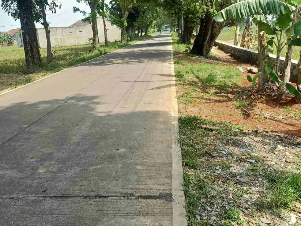 tanah jalan raya untuk inves strategis