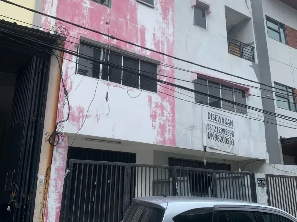Djual ruko cocok dijadikan kos2san di pusat kota jakarta