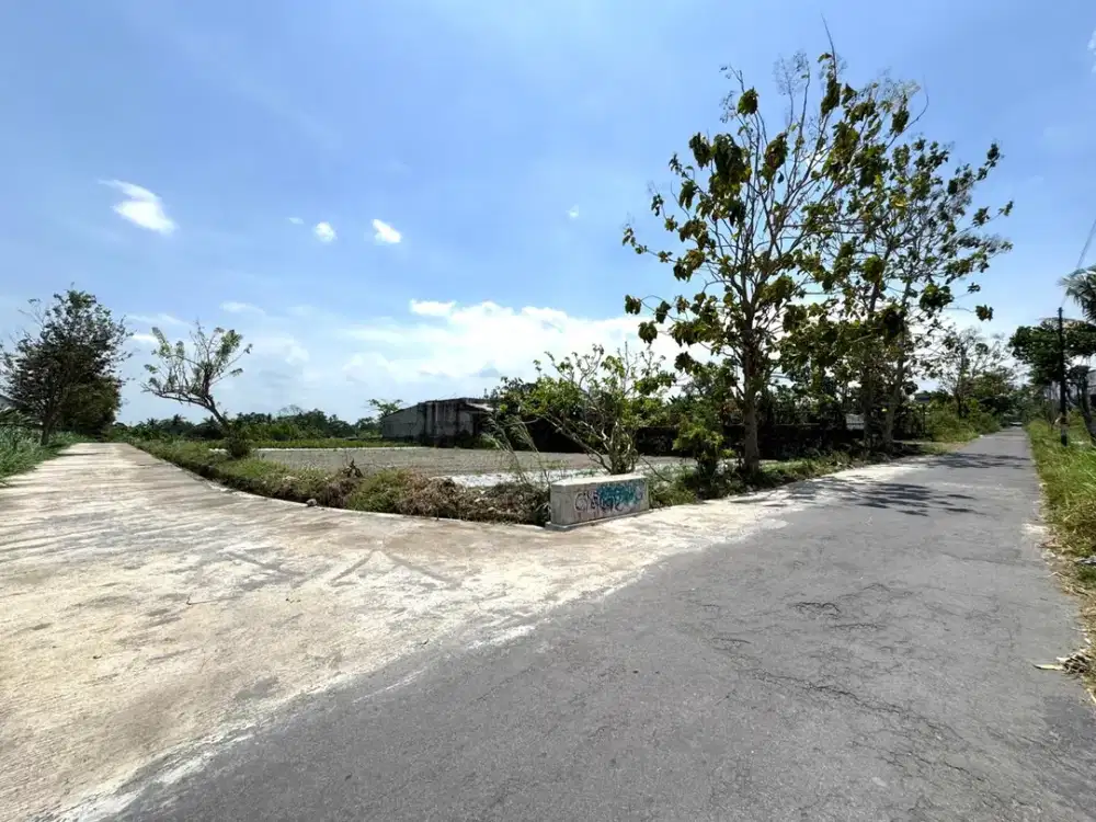 5 Menit Kampus UII Jogja, SHM Pekarangan Siap Bangun