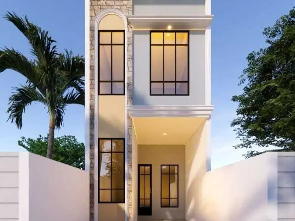 JUAL RUMAH KOST BARU DESAIN EROPA MINIMALIS