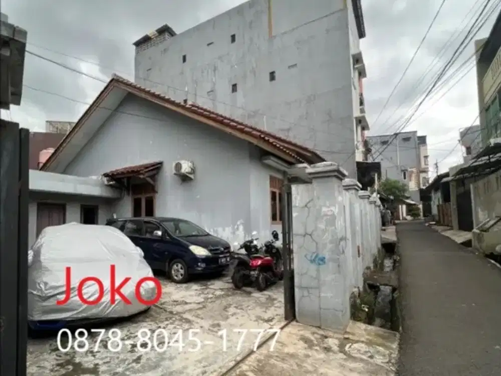 Rumah Kosan 8 Kamar Hitung Tanah di Jl. Kebon Kacang, Tanah Abang