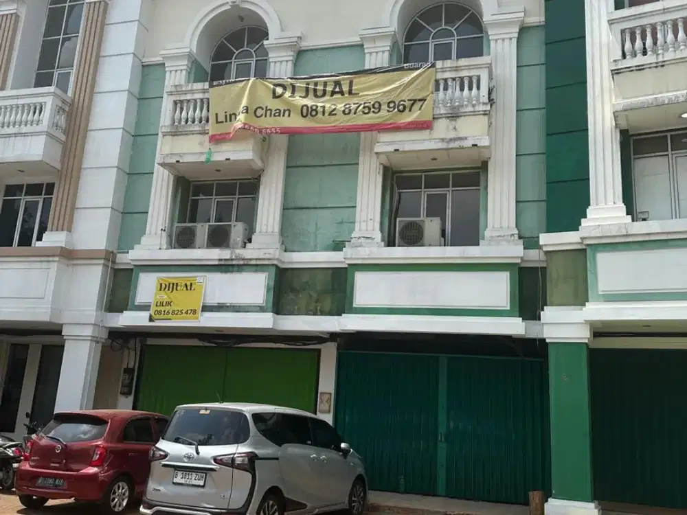 Dijual Ruko Bona Indah Bisnis Center Strategis 3,5 lantai