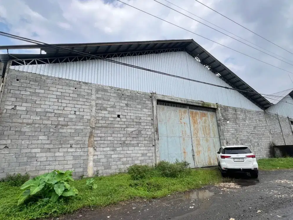 GUDANG ZONA INDUSTRI DEKAT PABRIK ROKOK, SEMEN DLL DI KREBET MALANG