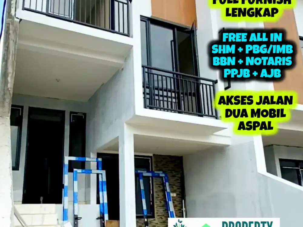 Jual Rumah Kost Dekat Univ Pakuan Kota Bogor Full Furnished SHM All In