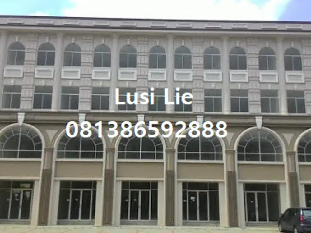 Green Lake Ruko Colloseum ready 14 unit,bisa sewa satuan atau gandeng