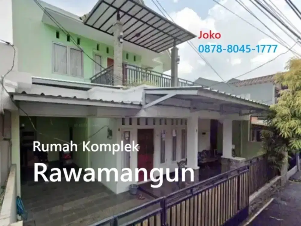 Rumah 2 Lt dalam Komplek dkt Tip Top Rawa Mangun, Pulo Gadung