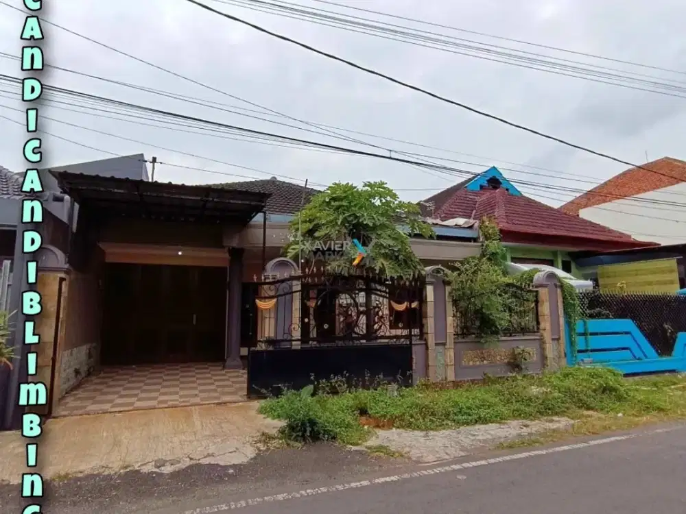 Rumah Semi furnish strategis dekat kampus di candi candi Blimbing