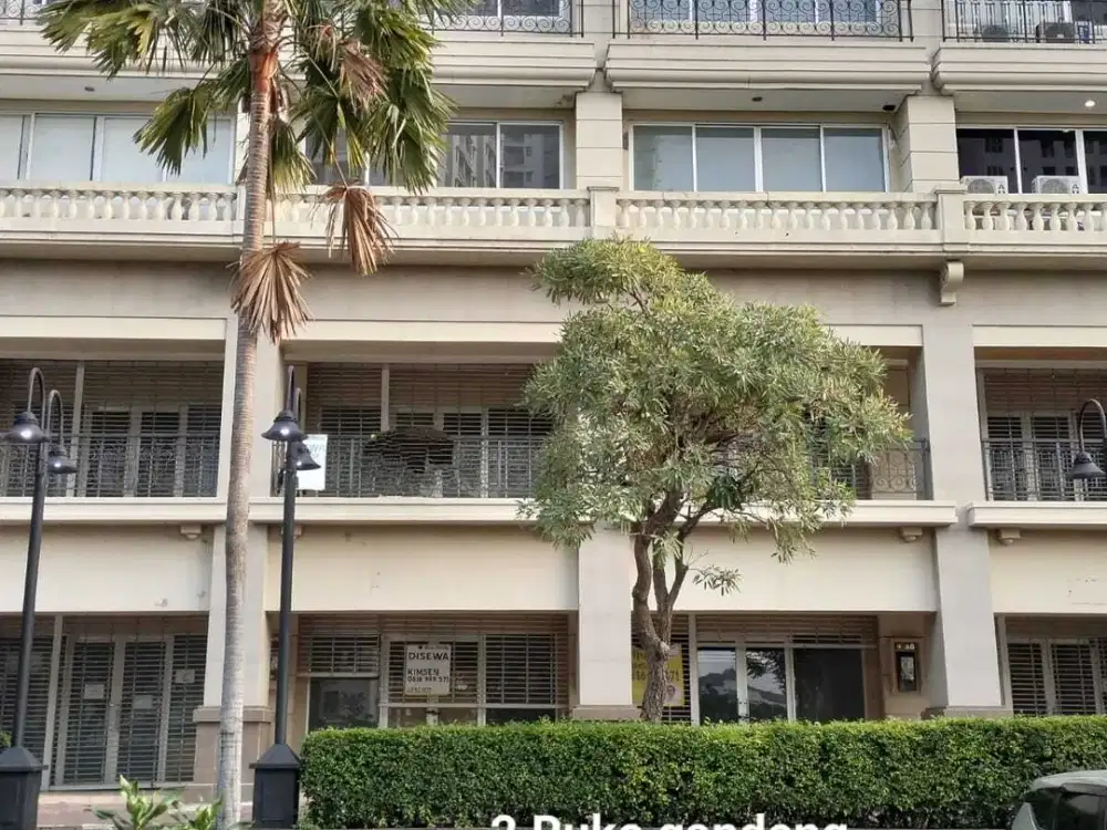Ruko gandeng strategis dalam komplek PODOMORO CITY,Central Park,Slipi,Jakarta Barat