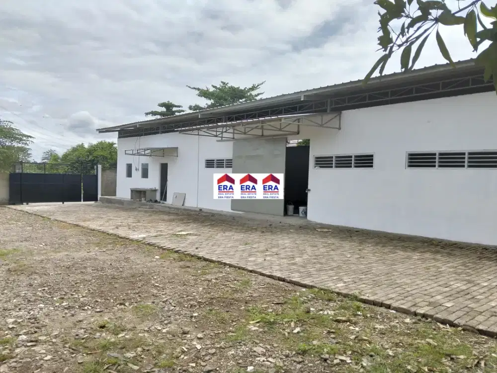 Gudang Mandiri Ada Mess, Akses 40 Ft Siap Pakai di BItung Cikupa