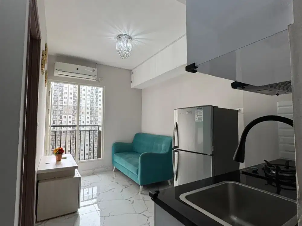 DISEWA APARTEMEN PODOMORO GOLF VIEW TIPE 2BR FULL FURNISHED BU 40JT.