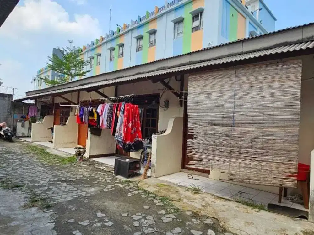 Dijual Rumah Petak 4 pintu lokasi bebas banjir dekat stasiun kereta Lenteng Agung