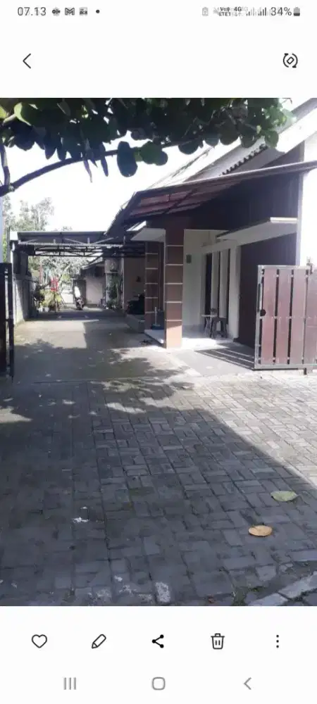 JUAL 2 RMH 2 PAVILIUN cocok buat hunian,dekat hotel indolux jl.palagan