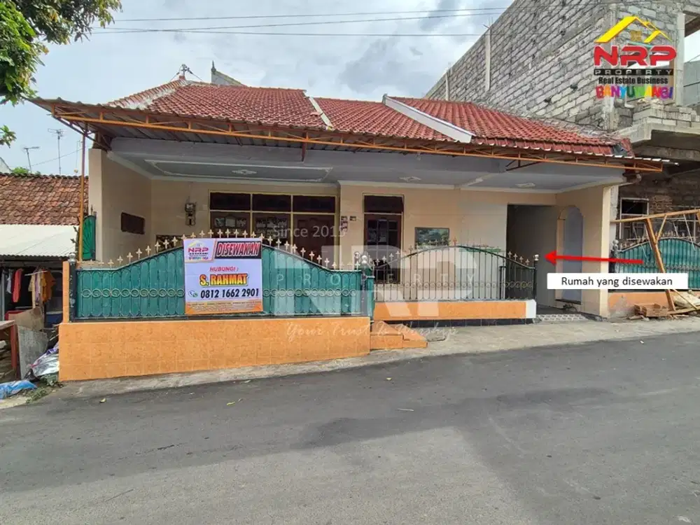 Disewakan Rumah Kos di Jl. Gandrung, Ling. Cungking - Banyuwangi