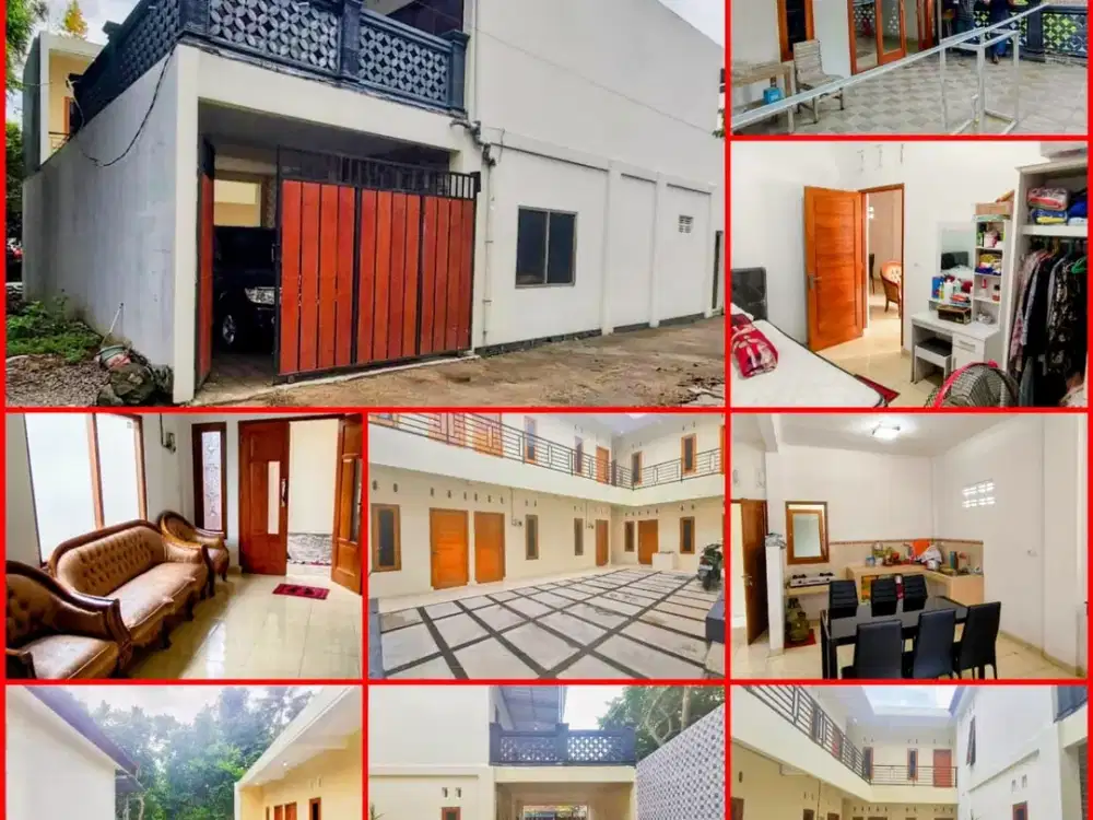 Rumah pribadi dan kost10 kamar mandi dlam timur kampus UII