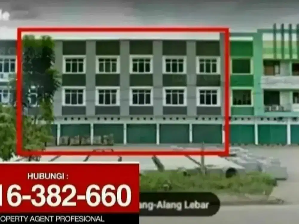 Disewakan 6 Ruko di Jln Bypass Alang Alang Lebar KM 12 Plg