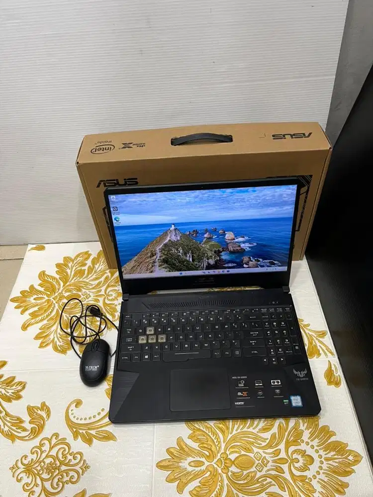 Asus Tuf Gaming FX505G i5-9300H 16GB 512GB Second Fullset Original