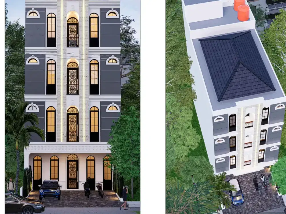 V003 JUAL RUMAH KOS 39 KAMAR 8x19.5 TANJUNG DUREN ROI 11% DEKAT UNTAR