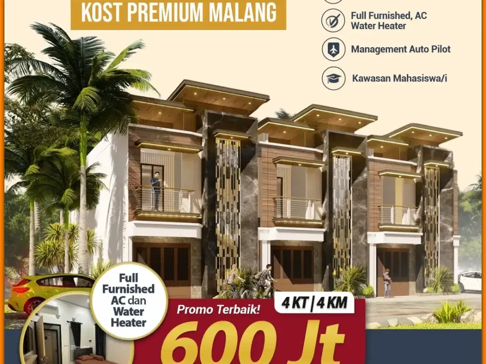 Investasi Cerdas! Rumah Kost Strategis Dekat UMM