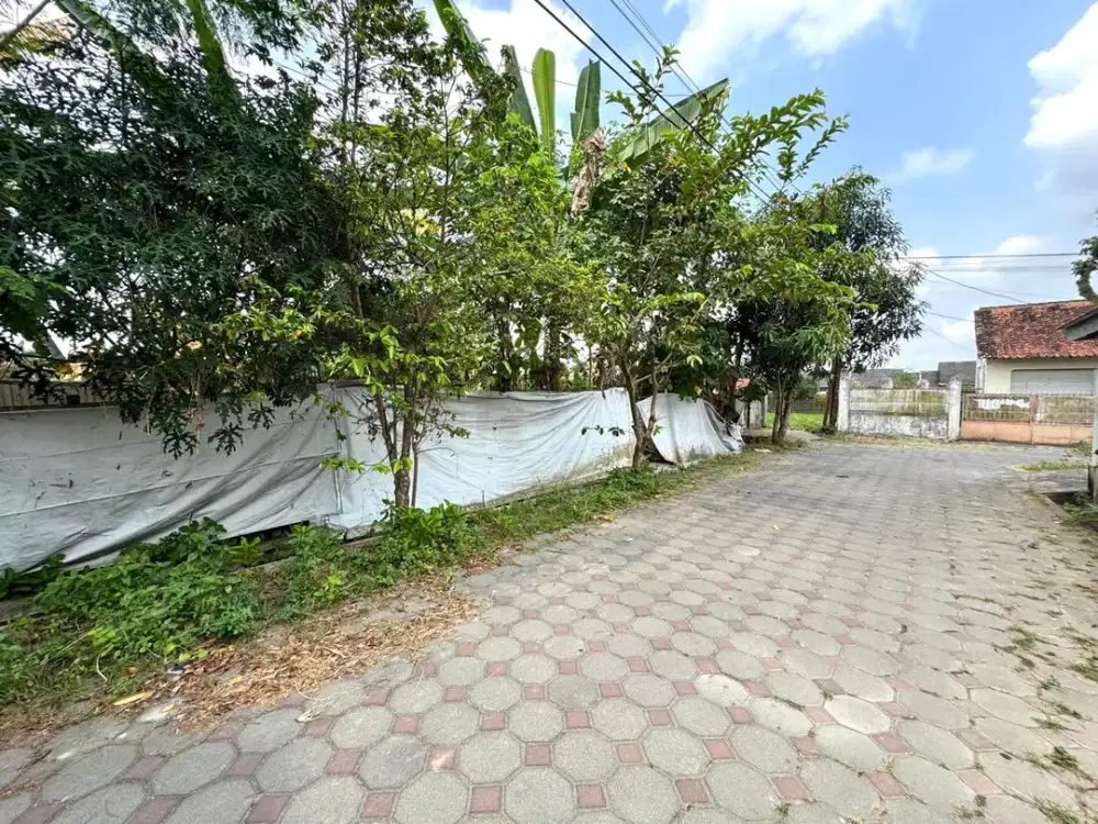 5 Menit Tugu Jogja, Tanah Pekarangan Siap Bangun