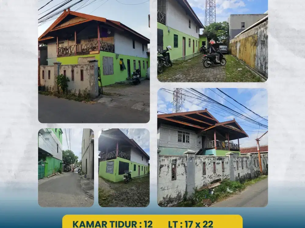 Jual cepat Rumah Kos Andi Jemma Makassar Landak