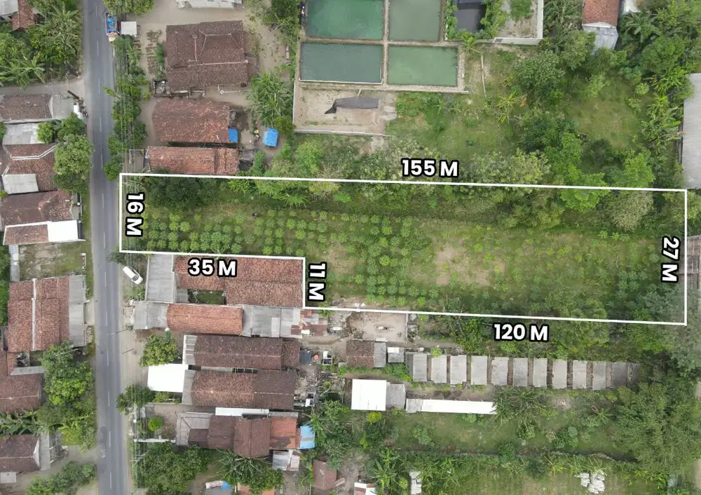 Dijual CepatTanah di Desa Tapan Kedungwaru Tulungagung