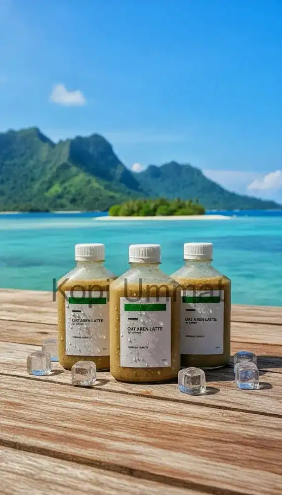 Kopi Oat Aren Latte