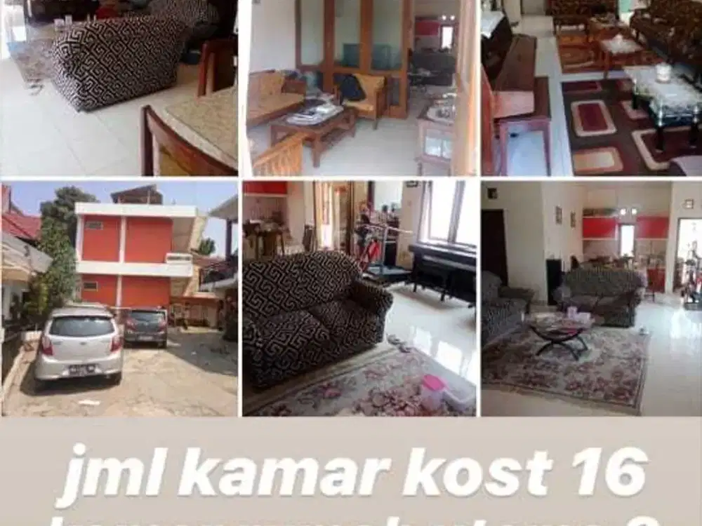 DIJUAL RUMAH & KOS AKTIF di daerah strategis Kanayakan Dago BANDUNG