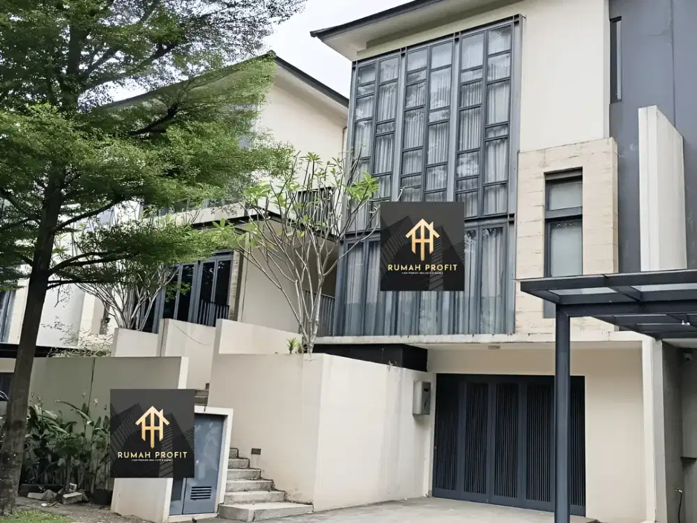 Disewakan atau Dijual Rumah Mewah di Nava Park BSD City Tangerang