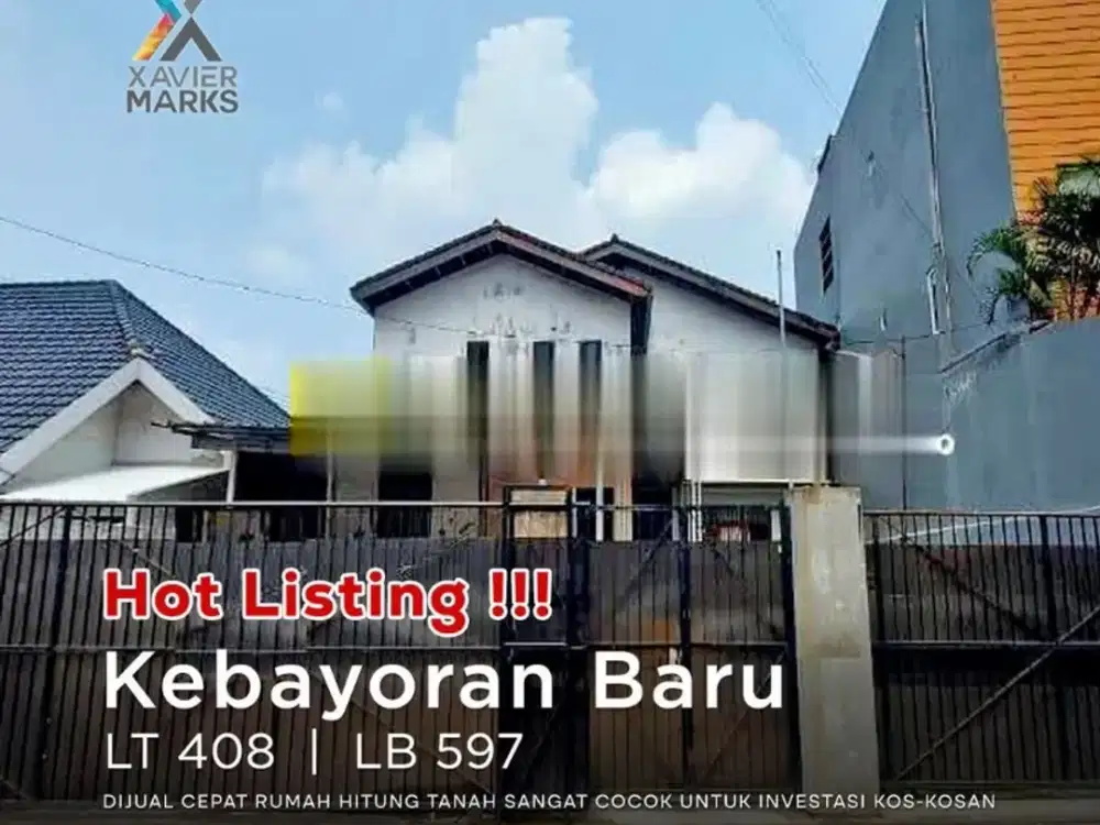 Jual murah Rumah kosan dekat MRT Cipete Jaksel