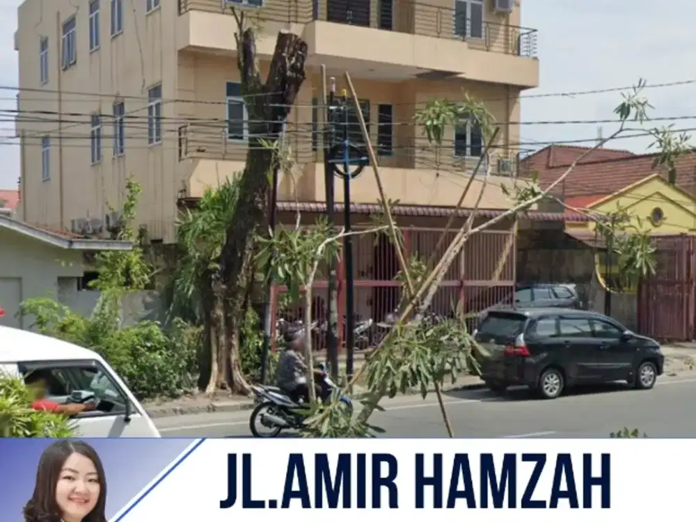 Ruko Sewa di Jalan Amir Hamzah Cocok untuk Kantor Bank Cafe