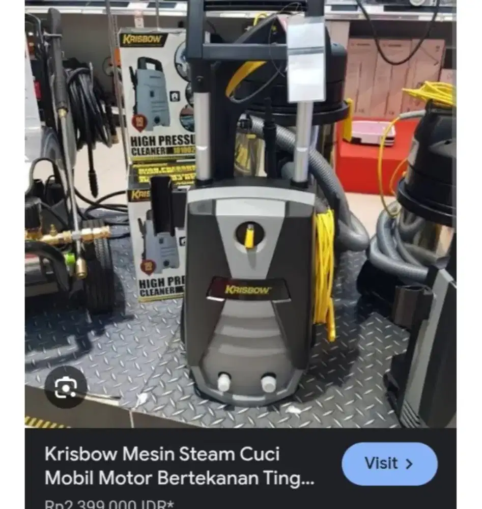 Mesin steam merk krisbow