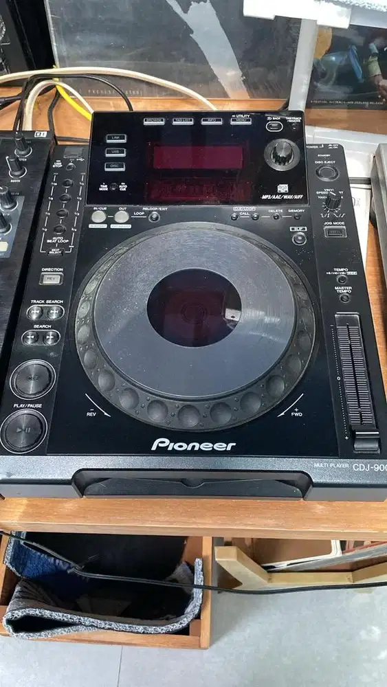 aLat musik pioneer dj cdj 900 sepasang kondisi segeL bLm bongkar