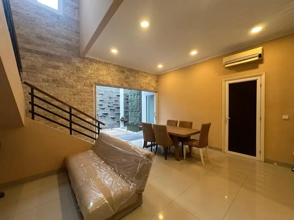 DISEWA Rumah di Pondok Hijau Golf, Gading Serpong Exclusive Furnish