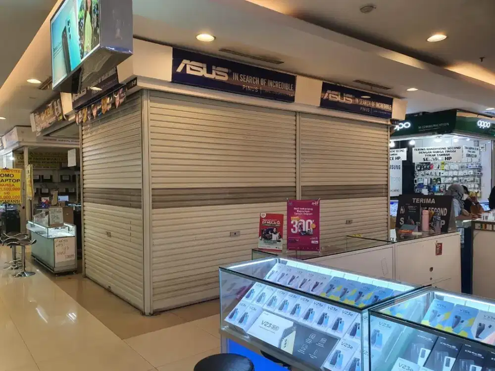 Jual toko emas wedding ring strategis tangcity mall kota tangerang