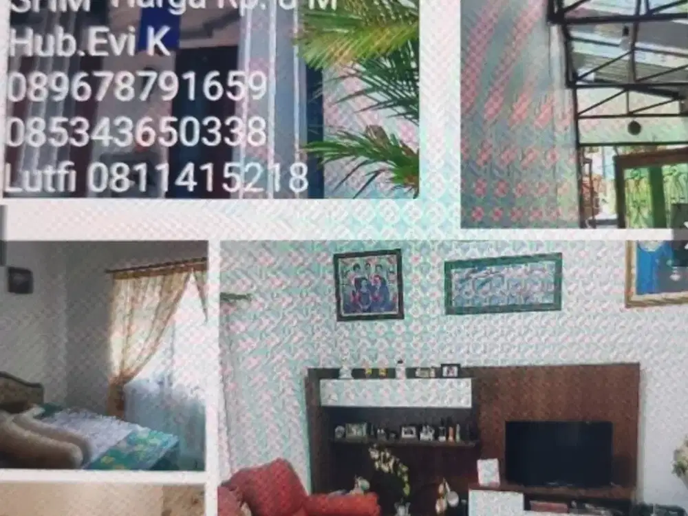 Dijual Murah Rumah Mewah 2 lantai  di New Bougenville