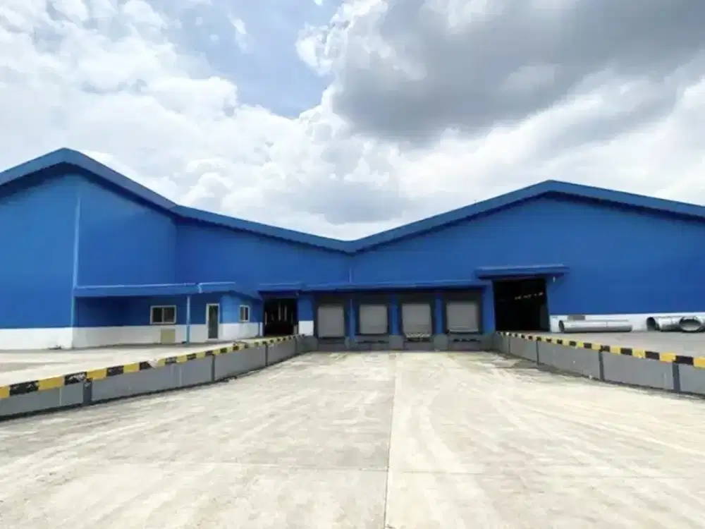 Di jual pabrik / gudang luas 9720 m2 bangunan 5910 m2 di dalam kawasan industri delta silicon 3 Cikarang