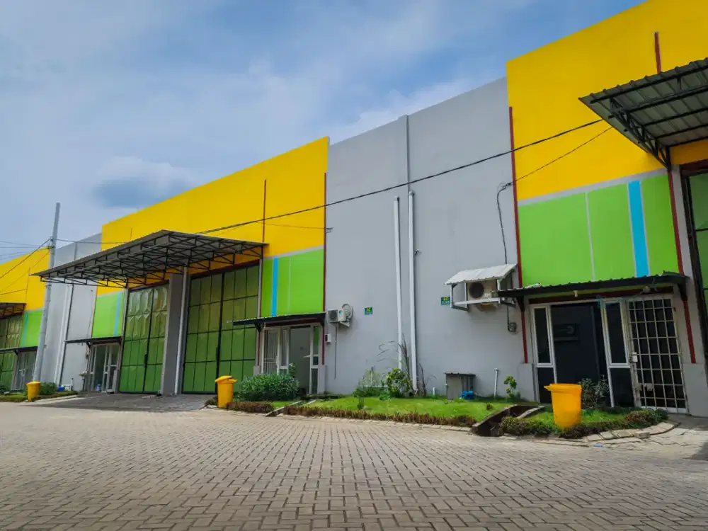 Gudang 360m2 - Dikawasan Industri & Pergudangan - Safe n Lock