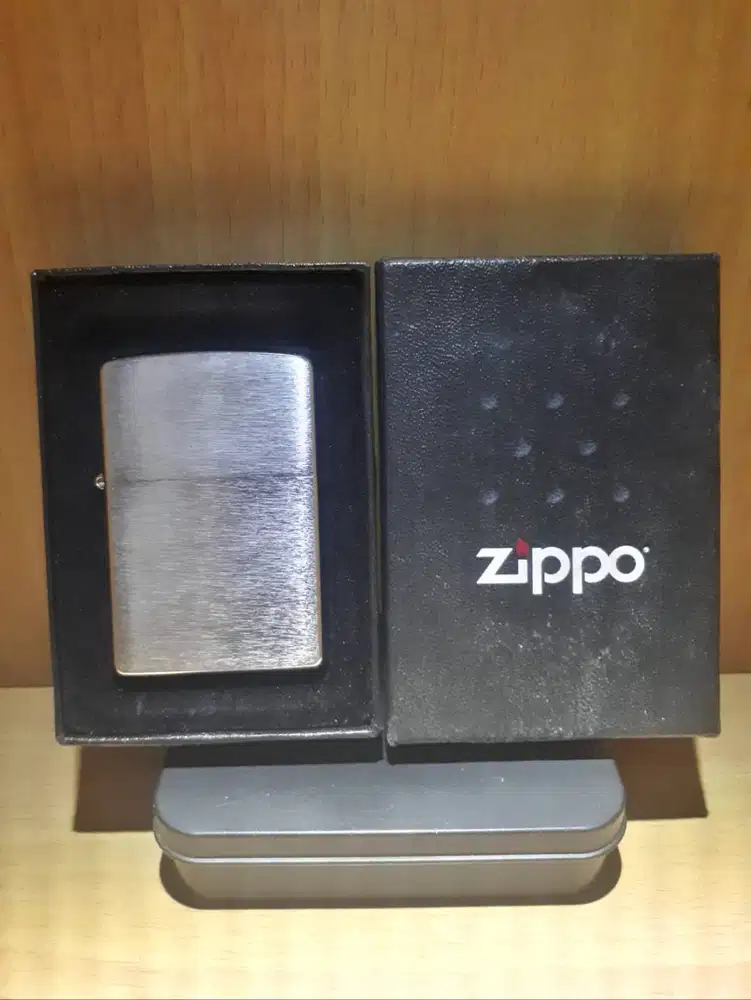 Zippo Usa Original Mulus Belum Pernah Dipakai, Sangat Bersih