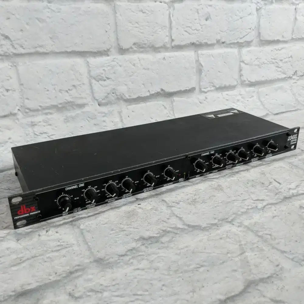 DBX 234XL 2 or 3-way Stereo/4-way Mono Crossover