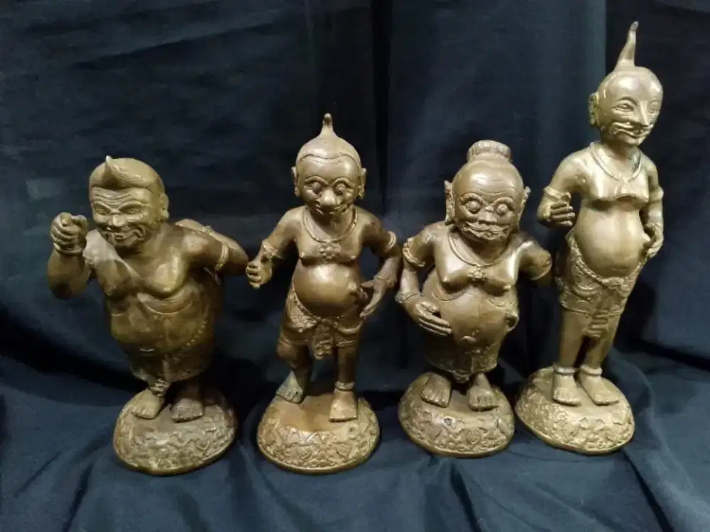 Patung Punokawan Antik Jadul Lawas Kuno