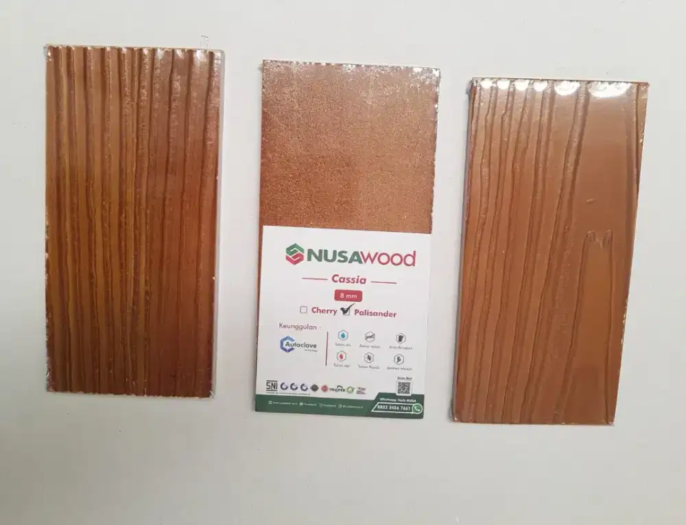 Papan Lisplank GRC Texture Kayu