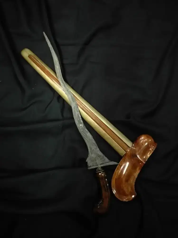 Keris Sepuh Pandawa Lare Luk 5 Original Mataram Pusaka Jawa Kuno